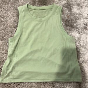 Lululemon green not sold anymore light weight tank!